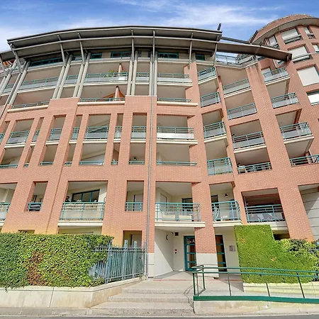 T2 Bord De Garonne Hypercentre Terrasse + Parking Lägenhet Toulouse