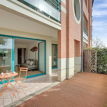 T2 Bord De Garonne Hypercentre Terrasse + Parking Lägenhet Toulouse