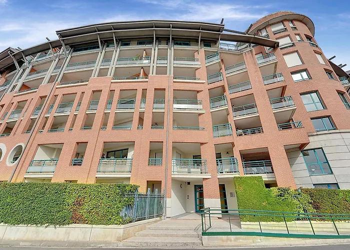 T2 Bord De Garonne Hypercentre Terrasse + Parking Lägenhet Toulouse