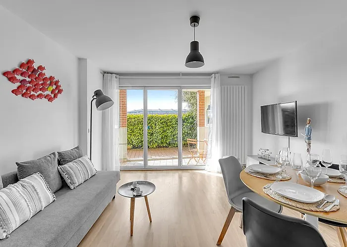 Apartamento T2 Bord De Garonne Hypercentre Terrasse + Parking Toulouse