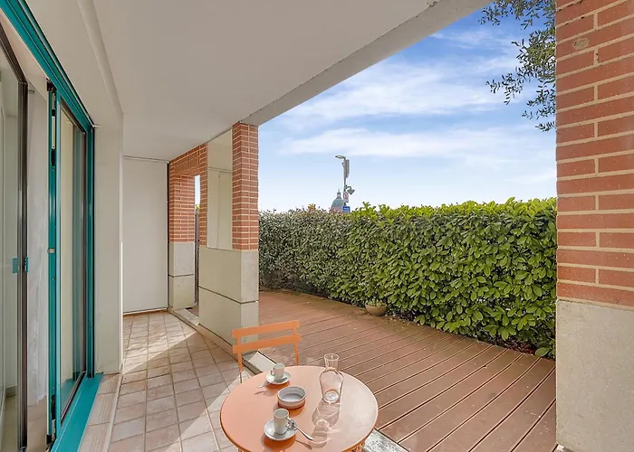 T2 Bord De Garonne Hypercentre Terrasse + Parking Toulouse